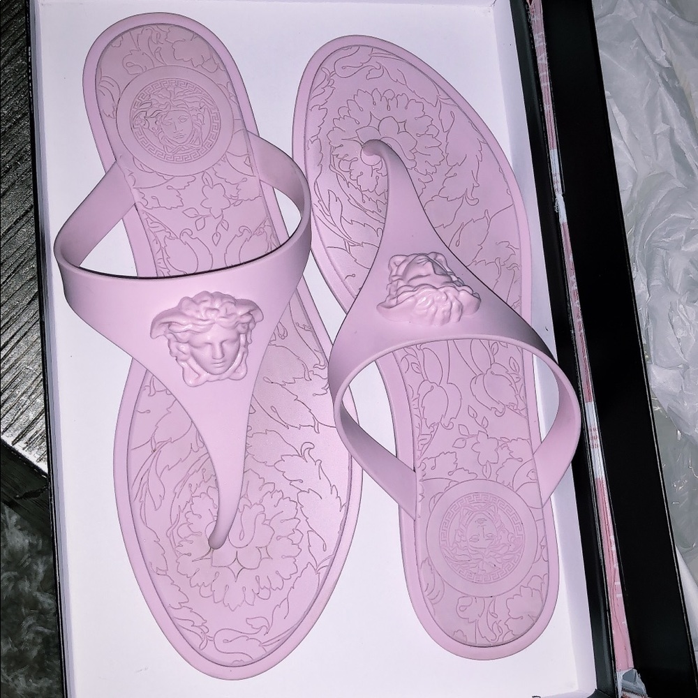 Pink Versace Sandal
